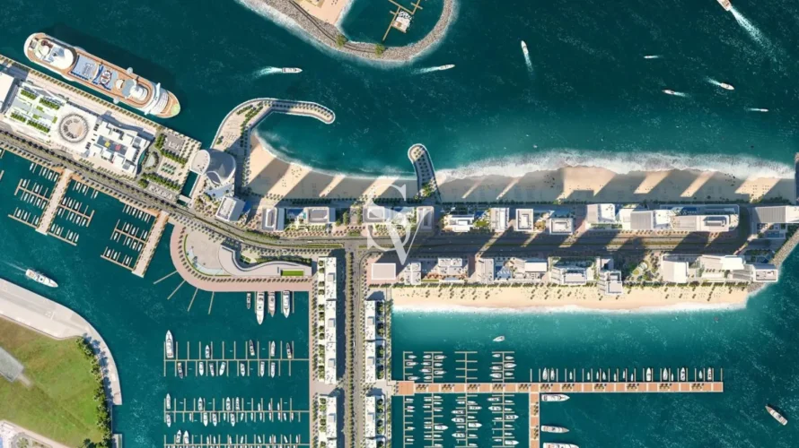 Apartamento de 5 dormitorios en EMAAR Beachfront, UAE No. 2072 № 1