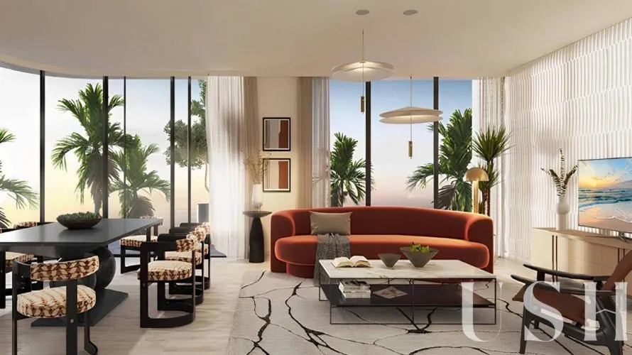 Ático de 4 dormitorios en EMAAR Beachfront, UAE No. 1487 № 1