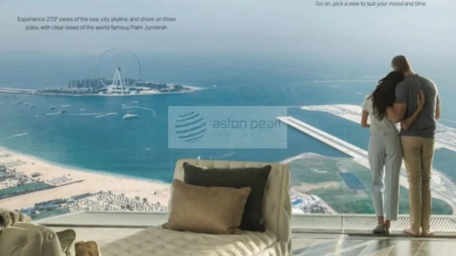 Ático de 4 dormitorios en SeaHeaven Dubai Harbour, UAE No. 808 № 10
