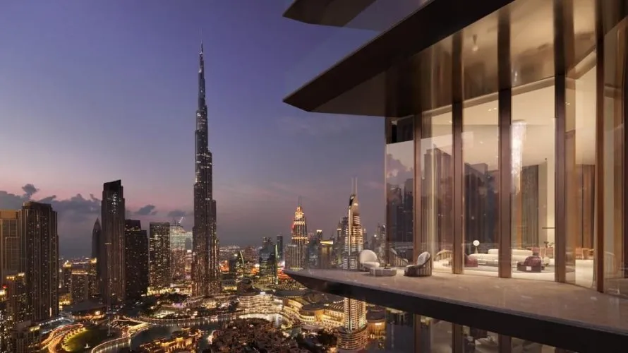 Apartamento de 2 dormitorios en BACCARAT HOTEL AND RESIDENCES Downtown Dubai (Downtown Burj Dubai), UAE No. 840