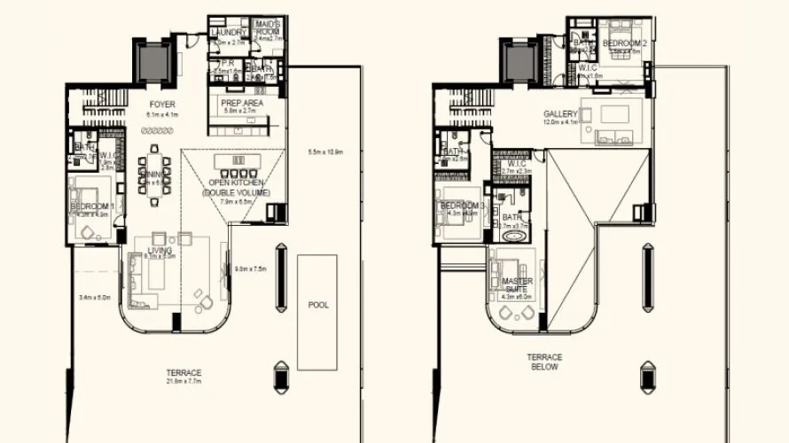 Apartamento de 2 dormitorios en Palm Jumeirah, UAE No. 2446 № 6