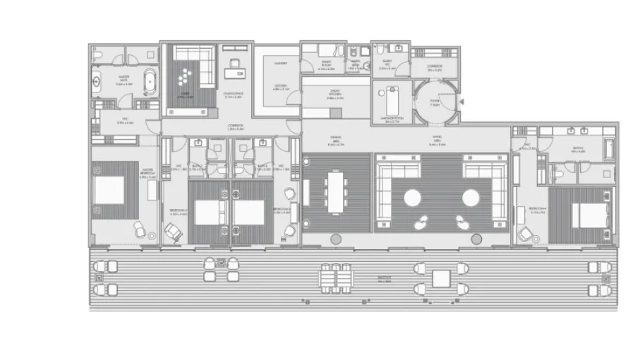 Apartamento de 2 dormitorios en Palm Jumeirah, UAE No. 2441 № 5