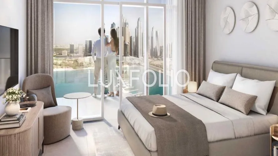 Ático de 4 dormitorios en EMAAR Beachfront, UAE No. 1602 № 3