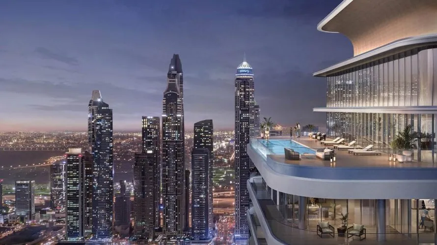 Ático de 4 dormitorios en SEAPOINT RESIDENCES Dubai Harbour, UAE No. 1204 № 6