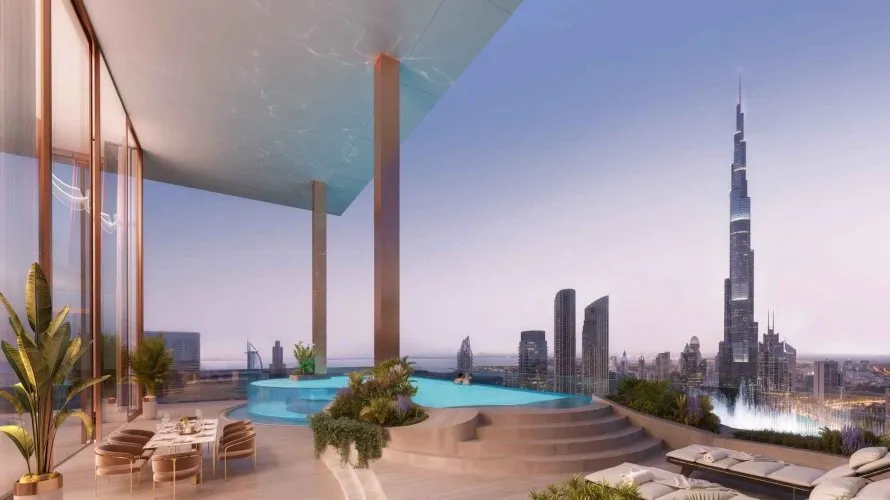 Apartamento de 4 dormitorios en Fairmont Residences Solara Tower Dubai Downtown Dubai (Downtown Burj Dubai), UAE No. 1206 № 5