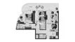 2 dormitorios Apartamento plano «TYPE B», Acacia by Fashion TV