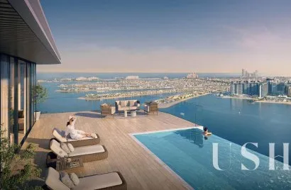 Ático de 4 dormitorios en EMAAR Beachfront, UAE No. 1487