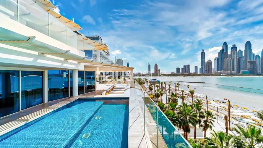Ático de 4 dormitorios en FIVE Palm Jumeirah, UAE No. 1542