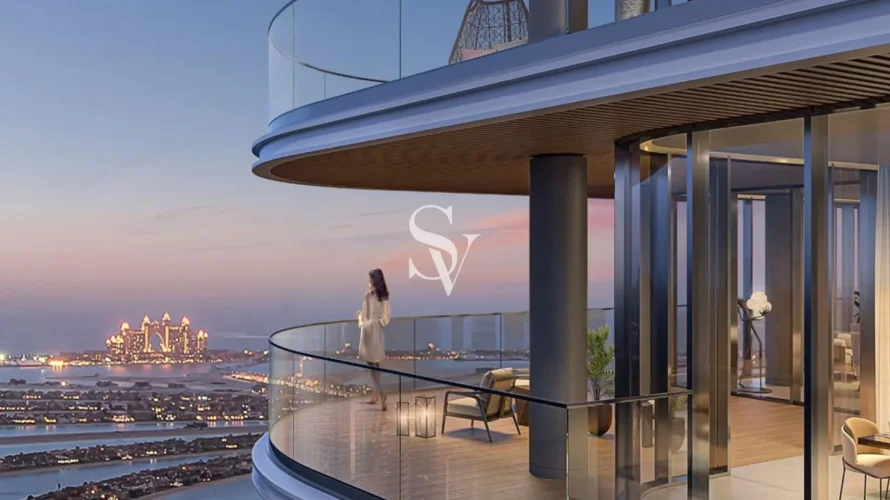 Apartamento de 5 dormitorios en EMAAR Beachfront, UAE No. 2072