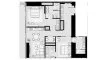 2 dormitorios Apartamento plano «2BR», ICONIC TOWER