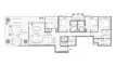 3 dormitorios Apartamento plano «TYPE B+», Palm Central Private Residences