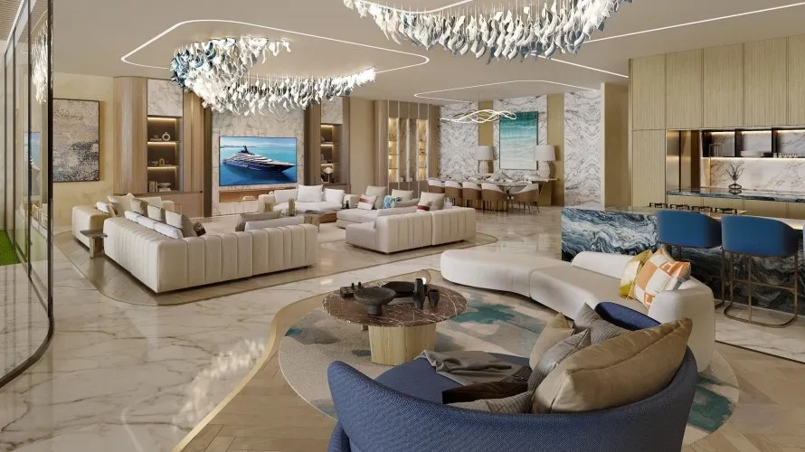 Ático de 5 dormitorios en ONE CRESCENT Palm Jumeirah, UAE No. 1113 № 1