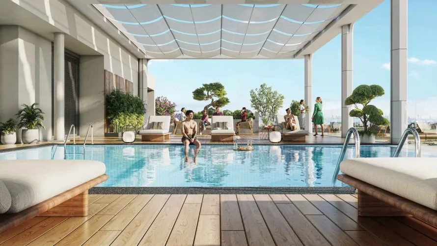 Apartamento de 2 dormitorios en Garnet by Siroya Dubai South (Dubai World Central), UAE No. 2831 № 4