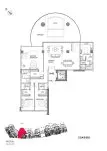 3 dormitorios Apartamento, CAVALLI COUTURE No. 254