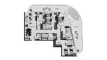 3 dormitorios Apartamento plano «TYPE B», Acacia by Fashion TV