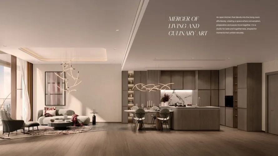 Ático de 1 dormitorio en Meydan, UAE No. 2288