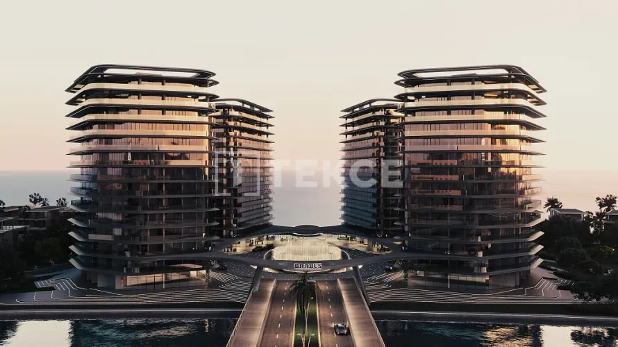 Dúplex de 4 dormitorios en Abu Dhabi, UAE No. 1457