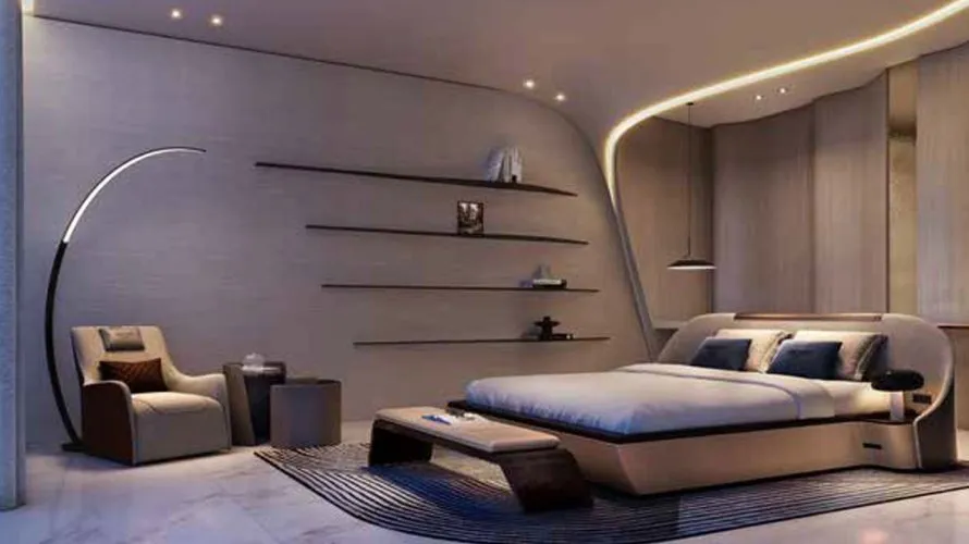 Apartamento de 4 dormitorios en OCEANO Al Marjan Island, UAE No. 812 № 3