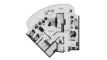 2 dormitorios Apartamento plano «TYPE A», Acacia by Fashion TV