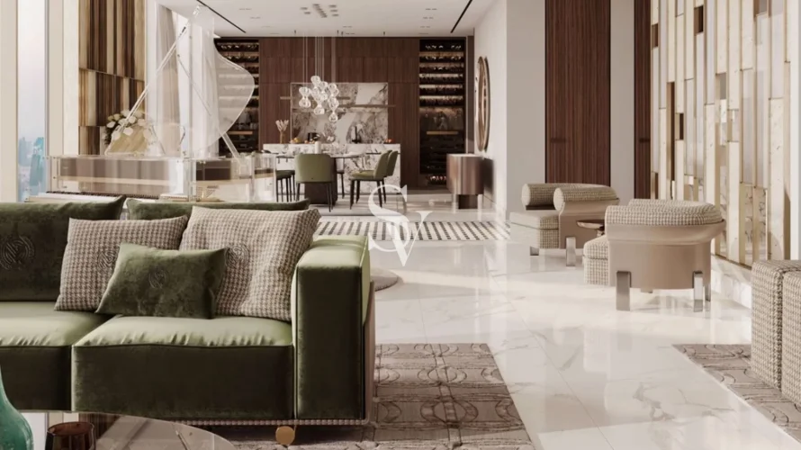 Dúplex de 5 dormitorios en Dubai Marina, UAE No. 2025 № 2