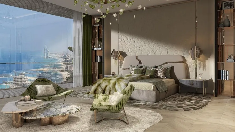 Apartamento de 4 dormitorios en DAMAC BAY 2 Dubai Harbour, UAE No. 916 № 6