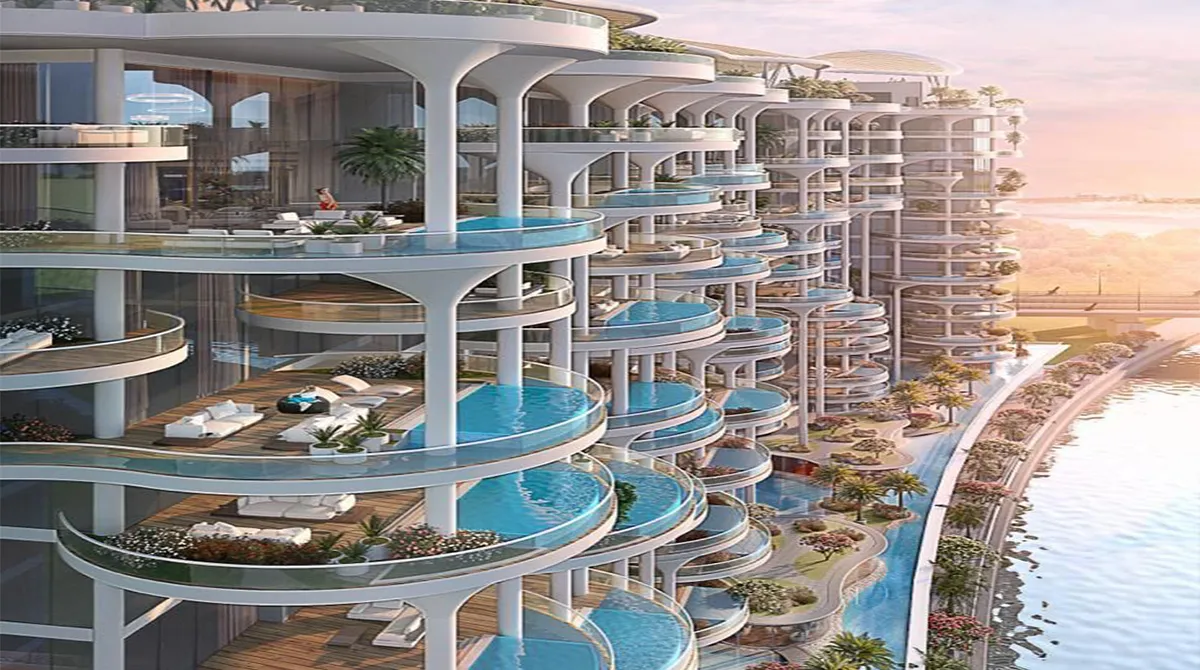 Apartamento de 3 dormitorios en Dubai, UAE No. 747