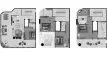 4 dormitorios Ático plano «TYPE 05», ELLE Residences