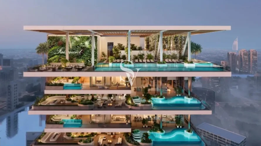 Fairmont Residences Solara Tower Dubai en Downtown Dubai (Downtown Burj Dubai), UAE No. 128 № 1