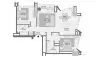 2 dormitorios Apartamento plano «2BR», DESIGN QUARTER AT D3