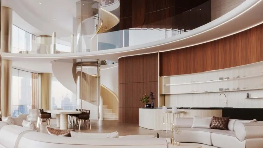 Apartamento de 3 dormitorios en Downtown Dubai (Downtown Burj Dubai), UAE No. 2389