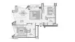 2 dormitorios Apartamento plano «2BR», DESIGN QUARTER AT D3