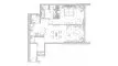 2 dormitorios Apartamento plano «2BR», Sofitel Residences
