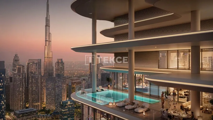 Apartamento de 4 dormitorios en Dubai, UAE No. 2299 № 1