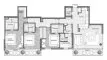 3 dormitorios Apartamento plano «3BR», Residences Du Port