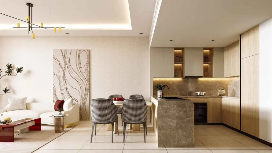 Apartamento de 2 dormitorios en Garnet by Siroya Dubai South (Dubai World Central), UAE No. 2831 № 2