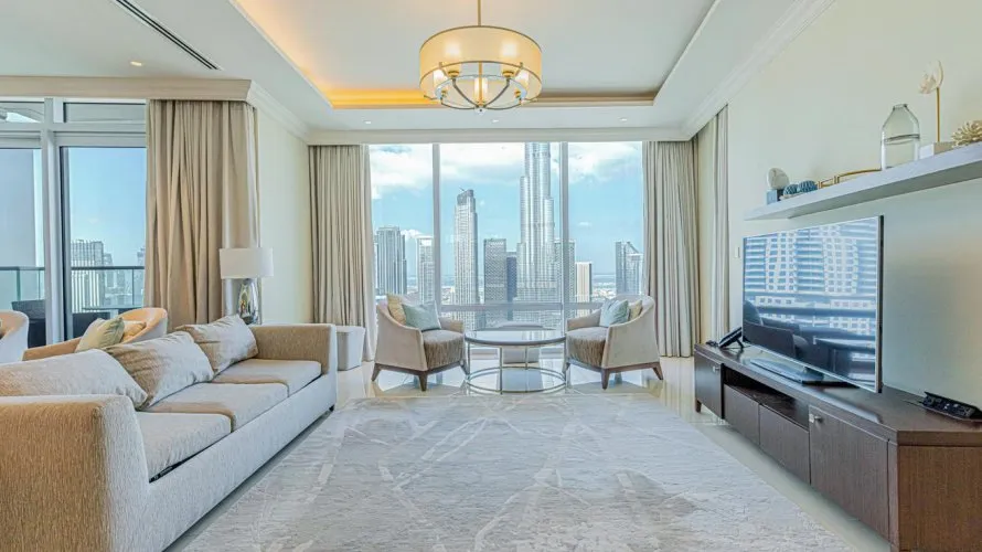 Apartamento de 3 dormitorios en The Address Residence Fountain Views, UAE No. 2305