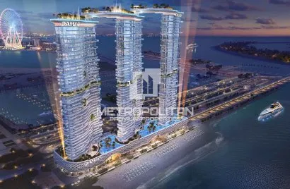 Apartamento de 3 dormitorios en Dubai Harbour, UAE No. 2191