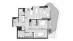 2 dormitorios Apartamento plano «TYPE 2A», Artistry Two Residences
