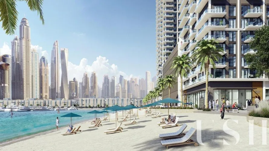 Apartamento de 3 dormitorios en EMAAR Beachfront, UAE No. 1488 № 9