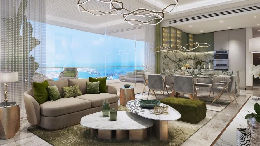 Apartamento de 4 dormitorios en DAMAC BAY 2 Dubai Harbour, UAE No. 916 № 10