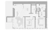 1 dormitorio Apartamento plano «TYPE B1», Jumeirah Residences Emirates Towers