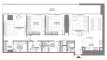 3 dormitorios Apartamento plano «3BR», W Residences Dubai Harbour