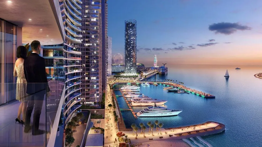 Ático de 4 dormitorios en SEAPOINT RESIDENCES Dubai Harbour, UAE No. 1204