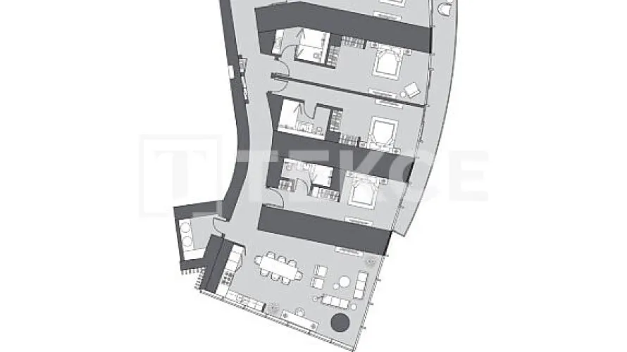 Dúplex de 5 dormitorios en Dubai Marina, UAE No. 1667 № 6