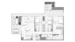 3 dormitorios Apartamento plano «3BR», Fairmont Residences Solara Tower Dubai