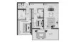 2 dormitorios Apartamento plano «2BR», Omoria Private Residences