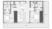 2 dormitorios Apartamento plano «2BR», Akala