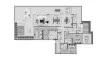 3 dormitorios Apartamento plano «3BR», Omoria Private Residences