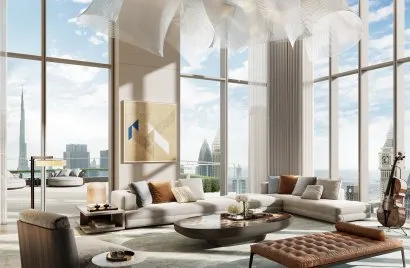 Apartamento de 3 dormitorios en Jumeirah Residences Emirates Towers DIFC, UAE No. 3193