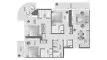 3 dormitorios Apartamento plano «3BR», DWTN Residences